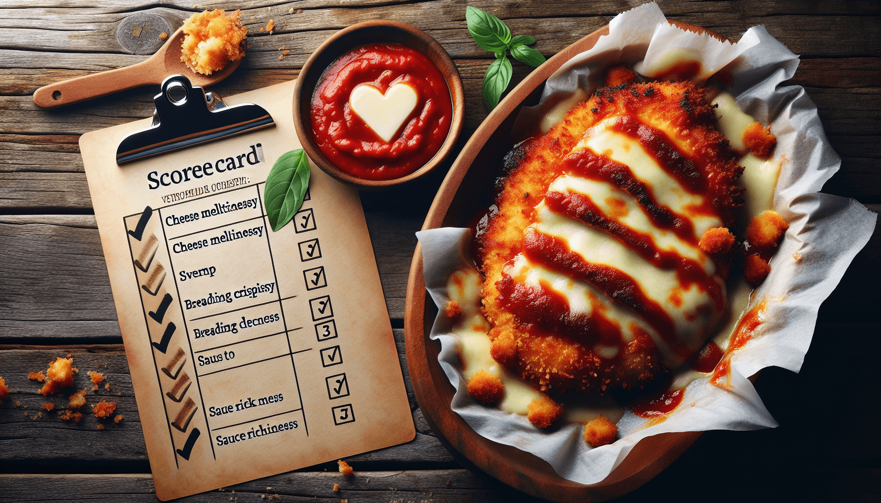 Rate Like a Pro: Build Your Own Chicken Parmigiana Scorecard